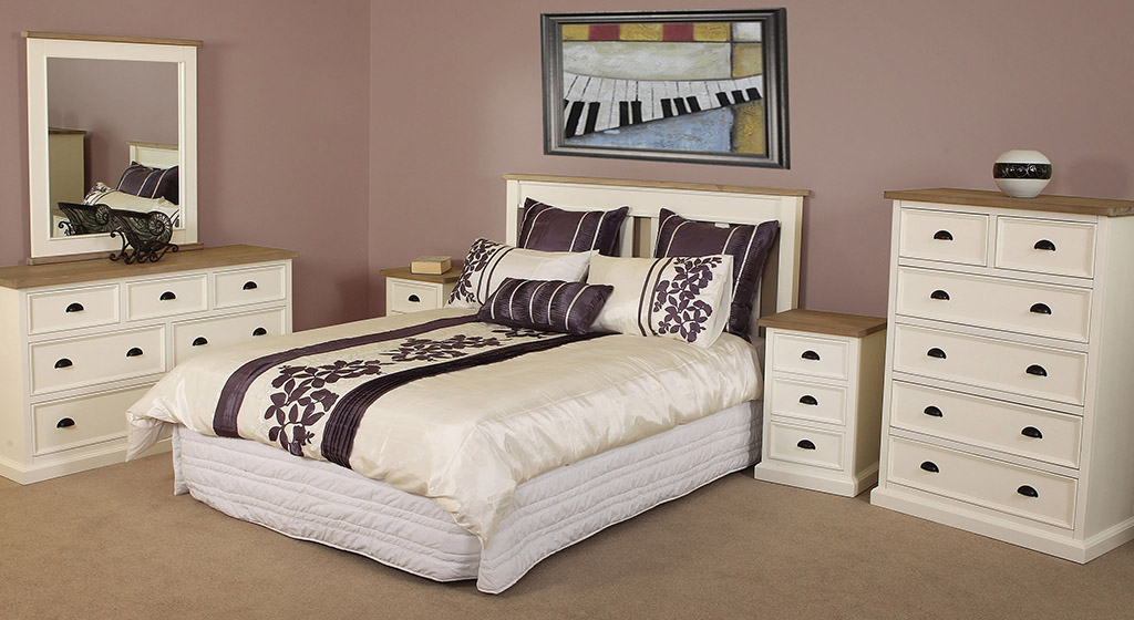 Avalon Bedroom Suite With Slat Bed