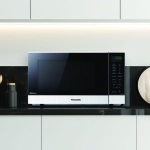 Panasonic 27L Flat Bed Microwave Oven, 1000 Watts, No Turntable