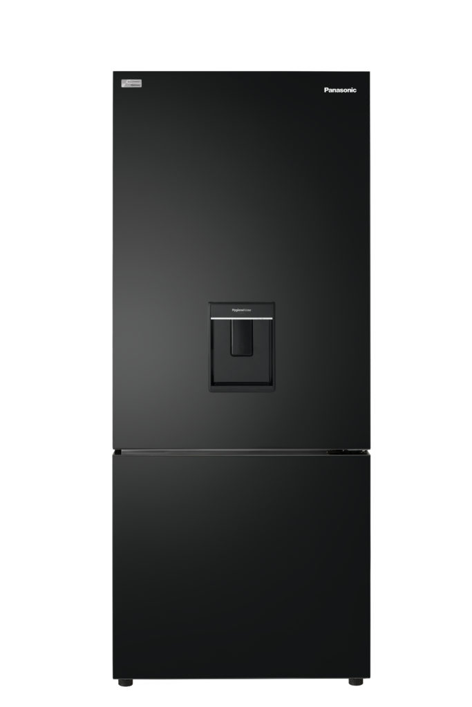 Panasonic 377L Botttom Freezer Fridge - With indoor water dispenser