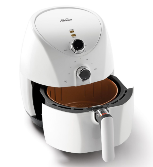 Sunbeam Copper Infused DuraCeramic Air Fryer White MyHome Easy pay