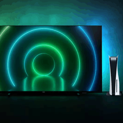 Sony PS5 Combo - PlayStation 5 Disc Edition Console and Philips 50 inch 4K Android Smart TV Ambilight