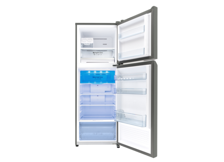 Panasonic 332L Bottom Freezer Fridge - Matte Silver - Image 2