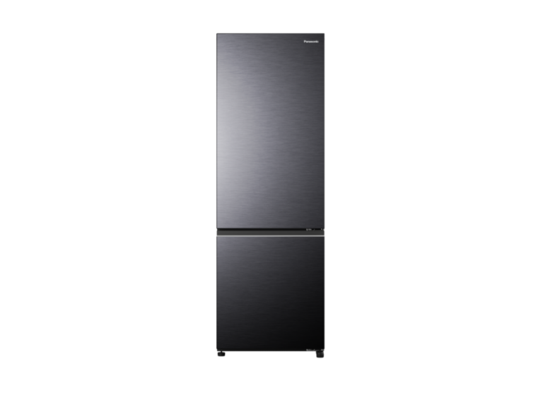 Panasonic 332L Bottom Freezer Fridge - Matte Silver