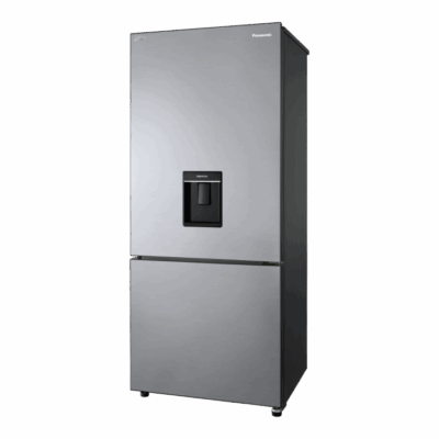 Panasonic 377L Bottom Freezer Fridge - Stainless