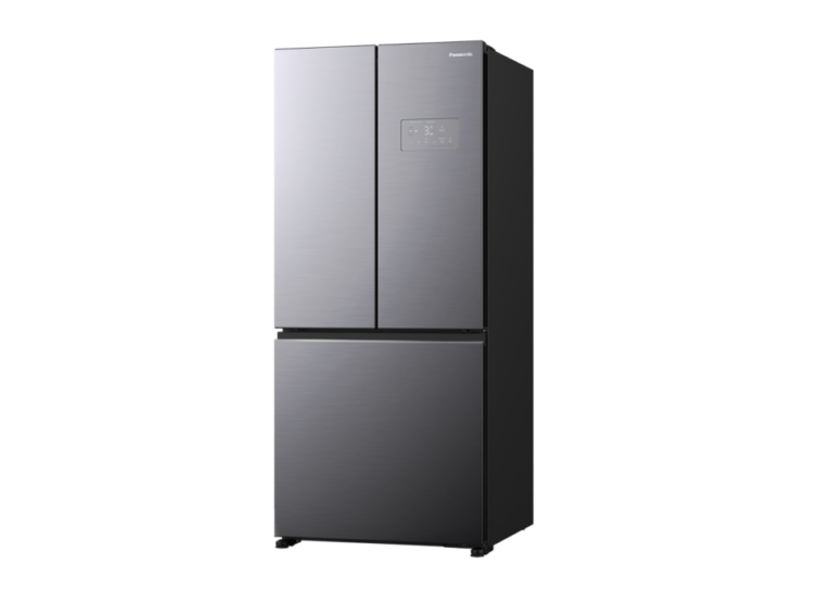 Panasonic 500L Premium French Door Refrigerator - Matte Silver