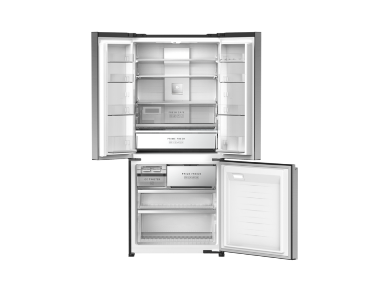 Panasonic 500L Premium French Door Refrigerator - Matte Silver - Image 2