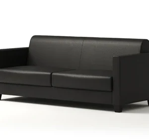Charleston 3 Seater - Dark PU