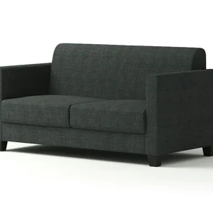 Charleston 2 Seater - Charcoal Fabric
