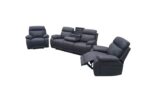 Atlanta 3 Piece Reclining Lounge Suite - Ash