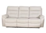 Jackson 3RR 3 Seater Charcoal  - 2 Reclining Seats