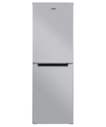 Haier 230L Fridge Freezer - Stainless Steel