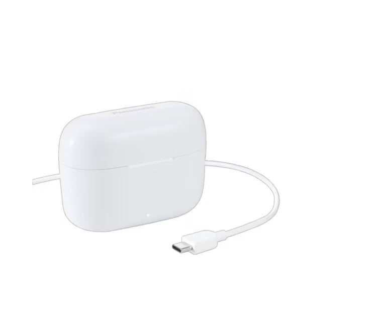 Panasonic Water Resistant True Wireless Earbuds - White - Image 3