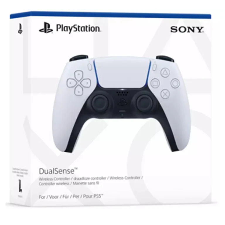 Sony PS5 Playstation 5 DualSense Wireless Controller - White - Image 2