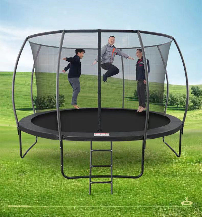 Trampoline with Enclosure