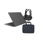 Lenovo 100E 11.6 Inch HD 520 4GB RAM 32GB Te Reo Chromebook, Panasonic Wired Over-Ear Headphones and Chromebook Case