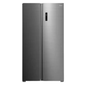 Midea 548L Side By Side Fridge Freezer - Stainless Steel