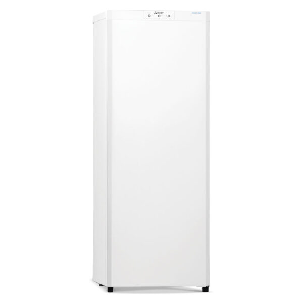 Mitsubishi Classic 160L Upright Freezer - White