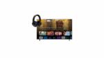 Panasonic 55 inch Smart 4K Google LED TV with Bonus Panasonic Noise Cancelling Over-Ear Headphone