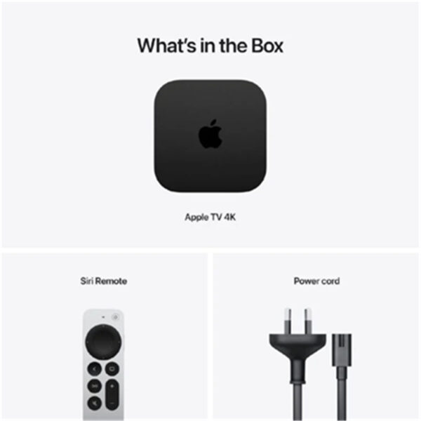 Apple TV Box -  4K 3rd Gen, WiFi + Ethernet - Image 3