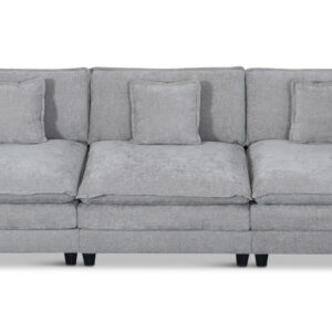 Jack Modular 3-Seater Sofa - Cloud