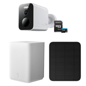Xiaomi Outdoor Wire-Free Camera with Solar Panel, Memory Card and Base Station