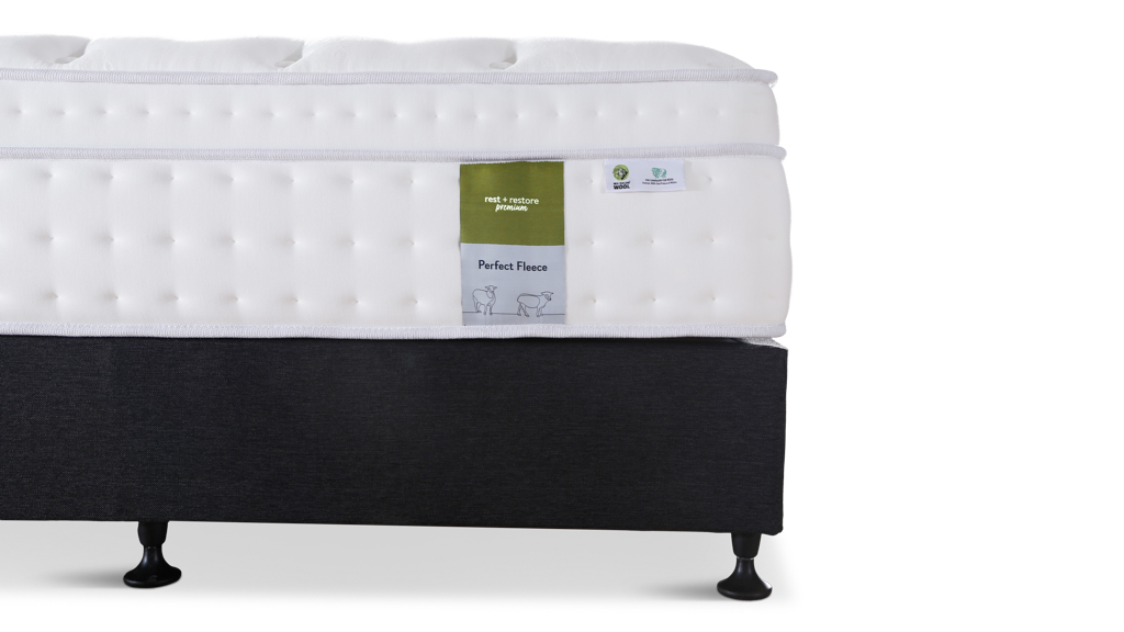 Perfect Fleece King Bed - Wool Inner with Mattress Protector - Base assembly required - Image 3