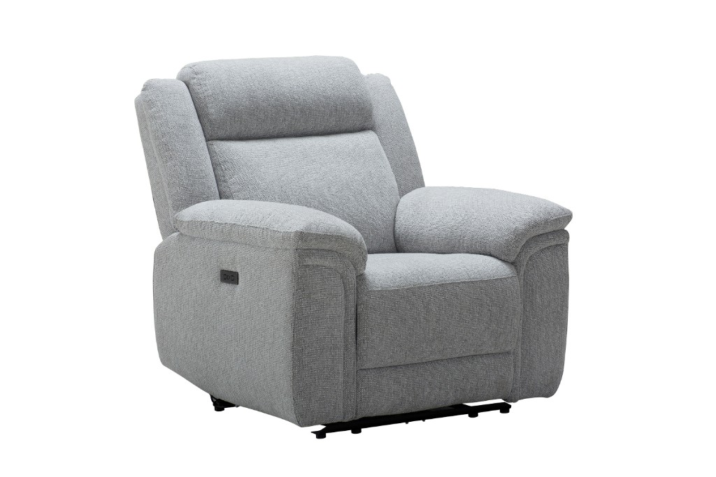 Rover Single Electric Recliner - Grey