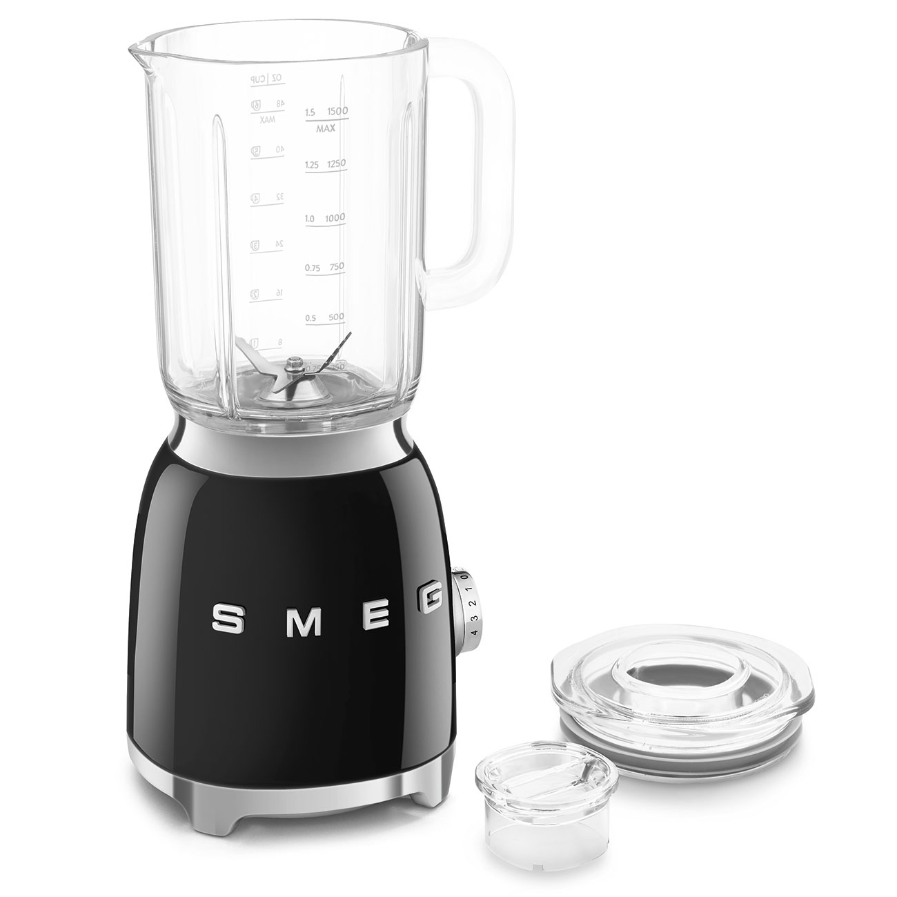 SMEG 50s Style Blender - Black - Image 2