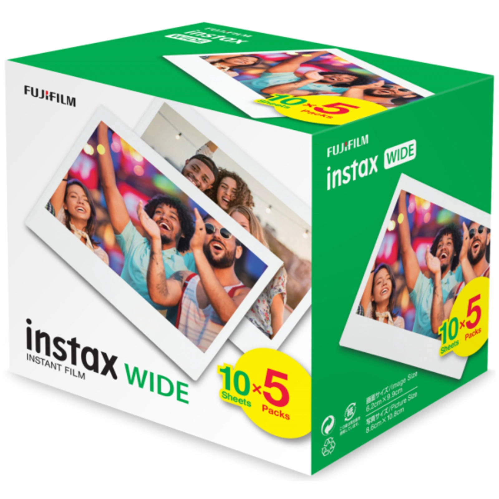 FujiFilm Instax WIDE Film 50 Pack
